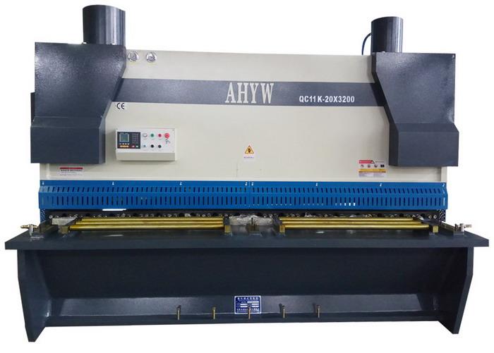 Yawei AHYW 20mm chapa grossa resistente 3m guilhotina china Yawei AHYW 20mm heavy duty thick plate 3m guillotine shears china