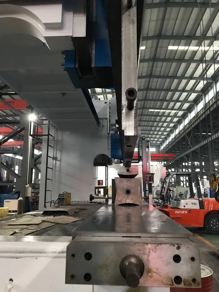 AHYW Yawei 1200T8M Large tandem pressbrake forming 12m poles suppliers