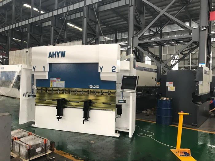 YAWEI 4 axis 100T 8ft cnc brake press China