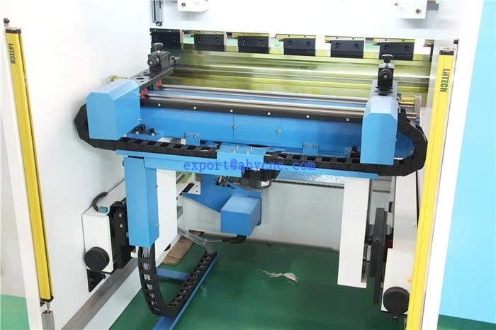 AHYW Yawei 4 axsi auto metal bending back gauges MINI CE press brakes