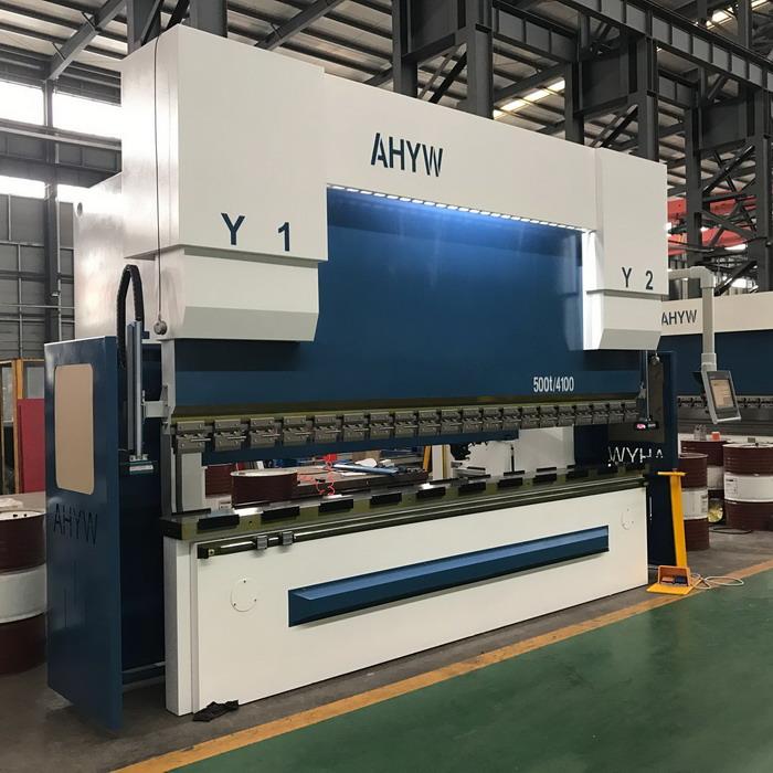 AHYW Yawei 500T4m 6m cnc sheet metal bending machine delem da58t china suppliers